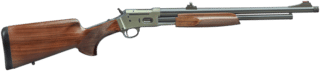 Davide Pedersoli Jackal 44 Pump Action .44 Magnum Shotgun - 19" - Silver